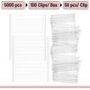 image:imageMr Pen Standard Tagging Gun Fasteners 2 Inch 10000 pcs White  Tag Gun RefillsWhite