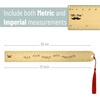 image:imageMr Pen Stylish Metal Ruler 12 Copper Imperial amp Metric Measurements  Metric Metal Ruler Set mm Ruler Metal Rulers Small Metal Ruler Metal Straight Edge Centimeter Ruler 12 Inch