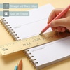 image:imageMr Pen Stylish Metal Ruler 12 Copper Imperial amp Metric Measurements  Metric Metal Ruler Set mm Ruler Metal Rulers Small Metal Ruler Metal Straight Edge Centimeter Ruler 12 Inch
