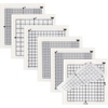 image:imageMr Pen Transparent Graph Sticky Notes 3x3 Inch 6 Pads 50 SheetsPad  6 Grid Designs Square Graph Paper Notes amp Fineliner Waterproof Grid Sticky Note Pads for Math Study Journals Planners3x3 inches