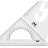 image:imageMr Pen Triangle Ruler Protractor Math Set  3 Pack Square Ruler  Protractor for GeometryTriangle Ruler 1711 cm