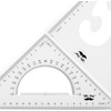 image:imageMr Pen Triangle Ruler Protractor Math Set  3 Pack Square Ruler  Protractor for GeometryTriangle Ruler 2215 cm