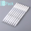 image:imageMr Pen White Gel Pens 8 Pack 08mm  Fine Point White Gel Pens for Black Paper Bullet Journaling Card Making Highlighting Drawing Sketching ScrapbookingWhite Pens