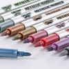 image:imageMr Pen White Gel Pens 8 Pack 08mm  Fine Point White Gel Pens for Black Paper Bullet Journaling Card Making Highlighting Drawing Sketching ScrapbookingMetallic Markers