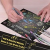 image:imageMr Pen White Gel Pens 8 Pack 08mm  Fine Point White Gel Pens for Black Paper Bullet Journaling Card Making Highlighting Drawing Sketching ScrapbookingMetallic Markers