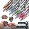 image:imageMr Pen White Gel Pens 8 Pack 08mm  Fine Point White Gel Pens for Black Paper Bullet Journaling Card Making Highlighting Drawing Sketching ScrapbookingMetallic Markers