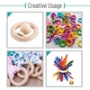 image:imageMr Pen Wooden Rings 27 10 Pack Wooden Rings for Crafts Wood Rings  Macrame Rings Wood Rings for Crafts Wooden Ring Wooden Rings for Macrame Craft Rings Wood Ring Wood Teething Ring