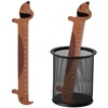 image:imageMr Pen Wooden Ruler 15cm Sausage Dog Mini School Ruler  Standard MetricSausage Dog