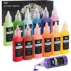 image:imageMr Pen 3D Fabric Paint Set 12 Pack Basic Colors 067 oz Bottles  Permanent Paint for Fabric Perfect for Clothes Tshirts Shoes and DIY Craft ProjectsBasic Colors