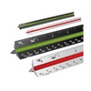 image:imageMr Pen Architectural Scale 12 inch Black Scale Ruler Contractor  Architect Scal Drafting ToolsBlack  White