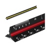 image:imageMr Pen Architectural Scale 12 inch Black Scale Ruler Contractor  Architect Scal Drafting ToolsBlack