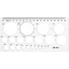 image:imageMr Pen Circle Template 2 pcs Large and Small Size Circle Stencil  Circle Ruler Circle Templates for Drafting Circle Template for Drawing Circle Tracers for Drawing Circle TracerCircle Template  1 pcs