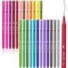 image:imageMr Pen Colored Fineliner Pens 24 Pack 04mm Tip  Ergonomic Triangular Barrels Smooth Writing Pens for Journaling NoteTaking Coloring Sketching Planning amp Art Projects