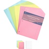 image:imageMr Pen Colored Loose Leaf Paper Wide Ruled 100 Sheets 8 x 105  3 Hole Punched Notebook PaperPastel Colors