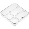 image:imageMr Pen Drawer Organizers Set 5 pcs Clear Plastic Drawers Organizer  Makeup Drawer Organizer containers for Organizing Desk Drawer Organizer Vanity Organizer Bathroom Drawer Organizers