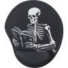 image:imageMr Pen Ergonomic Mouse Pad with Wrist Rest Grim Reader Design  Breathable Fabric with Memory Foam Cushion NonSlip Rubber Base Gel Mouse Pad with Wrist SupportGrim Reader