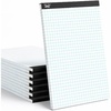 image:imageMr Pen Graph Paper 12 Pack 55 SheetsPack 85x11  4x4 4 Squares Per Inch Math Graph Paper Pad Computation Pads Bulk