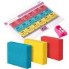 image:imageMr Pen Kneaded Eraser Set 18 Pack  Colorful Moldable Art Erasers with Storage Cases amp Sharpener Soft Kneadable Erasers for Charcoal GraphiteRed  Yellow  Blue With Sharpener