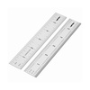 image:imageMr Pen Machinist Ruler 4 Pack 6 8 12 14 Inch  Stainless Steel Metric amp Imperial Precision Measuring Tool 164 132 05 mm Graduation for Engineering Carpentry6 inch  2 Pack 18164 Graduation