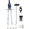 image:imageMr Pen Professional Metal Compass Set 7 pcs  Precision Drafting Compass with Extension Leg Pencil Holder Extra Lead amp Needles Geometry Tool for Drawing Circles MathCompass with Wheel and Lock
