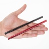 image:imageMr Pen Small Architectural Scale Ruler Aluminium 6 Inch 2 Pack  Black and Blue Pocket Size Ruler Triangle Ruler Metal Ruler Set Architect Scale Ruler for BlueprintsA Black  Red