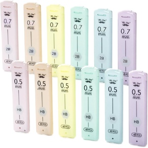 image:imageMr Pen 07 Millimeter Lead Refills for Mechanical Pencils Pack of 720  multicolor mechanical pencil leads