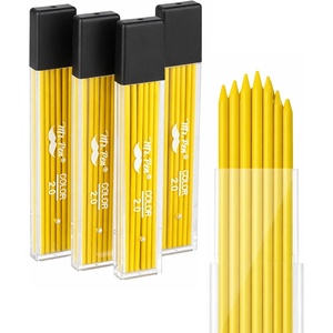 image:imageMr Pen 07 mm Lead Refills for Mechanical Pencils 480 pcs 120 per Tube  Black 4B Graphite Lead Standard Mechanical Pencil Refills for Drawing and SketchingYellow