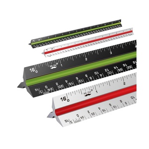 image:imageMr Pen Architectural Scale 12 inch Black Scale Ruler Contractor  Architect Scal Drafting ToolsBlack  White