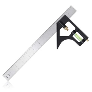 image:imageMr Pen Combination Square 12 Combo Square Carpentry Tools  Carpenter Square Woodworking Tools Framing Square T Square T Ruler Combination Square Set Square Tool Metal SquareBlack