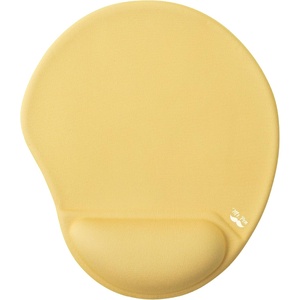 image:imageMr Pen Ergonomic Mouse Pad with Wrist Rest Grim Reader Design  Breathable Fabric with Memory Foam Cushion NonSlip Rubber Base Gel Mouse Pad with Wrist SupportYellow