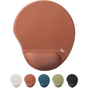 image:imageMr Pen Ergonomic Mouse Pad with Wrist Rest Grim Reader Design  Breathable Fabric with Memory Foam Cushion NonSlip Rubber Base Gel Mouse Pad with Wrist SupportBrown