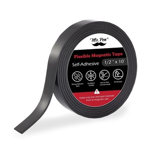 image:imageMr Pen Flexible Magnetic Tape 12 Inch x 10 Feet Magnetic Strip  Magnets with Adhesive Backing Magnetic Strips with Adhesive Backing Magnet Tape Magnetic Tape Roll