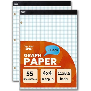 image:imageMr Pen Graph Paper Pad 85x11 Inches 2x2 2 Squares per Inch  55 Sheets Ideal for Math Graphing and Sketching 12 Inch Grid Paper for Students Engineers ArtistsWhite 3Hole Punched