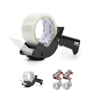image:imageMr Pen Heavy Duty Packing Tape Dispenser Gun 2 Inch  4 Pack with 4 Clear Tape Rolls Handheld Tape Gun for Moving Shipping Sealing Boxes amp PackagingBlack