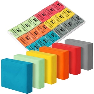 image:imageMr Pen Kneaded Eraser Set 18 Pack  Colorful Moldable Art Erasers with Storage Cases amp Sharpener Soft Kneadable Erasers for Charcoal GraphiteRed  Orange  Yellow  Green  Blue  Gray