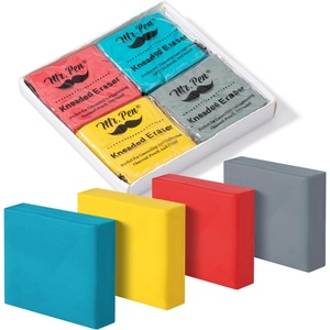 image:imageMr Pen Kneaded Eraser Set 18 Pack  Colorful Moldable Art Erasers with Storage Cases amp Sharpener Soft Kneadable Erasers for Charcoal GraphiteYellow  Blue  Red  Gray
