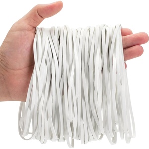 image:imageMr Pen Large Rubber Bands 7 Inch 100 Pack  Heavy Duty Rubber Band for File Folders Trash Can Office SuppliesWhite