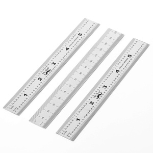 image:imageMr Pen Machinist Ruler 4 Pack 6 8 12 14 Inch  Stainless Steel Metric amp Imperial Precision Measuring Tool 164 132 05 mm Graduation for Engineering Carpentry6 inch  3 Pack