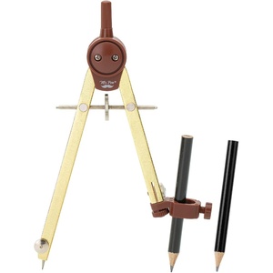 image:imageMr Pen Metal Geometry Compass CenterWheel Design  Precision Drafting Compass with Pencil for School amp Technical Drawing Draws Circles up to 11 Inches DiameterGold