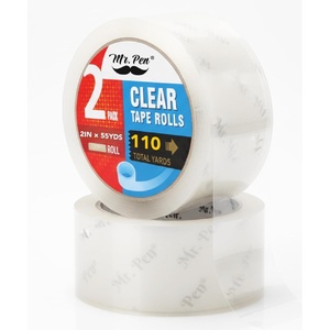 image:imageMr Pen Packing Tape 8 Pack 2 Inch Wide 60 Yards Clear  Heavy Duty Packing Tape for Shipping Packaging Moving and Storage2 Wide  60 Yards  19 mil