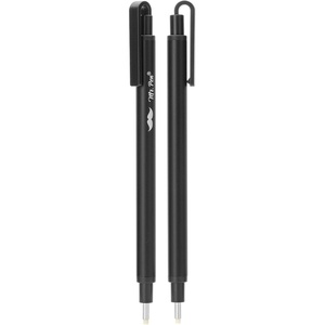 image:imageMr Pen Pen Style Eraser Set 2 Pack Square amp Round Tip  Precision Pencil Erasers Retractable Silver Eraser Pens for Drawing Sketching Detail Correction Office amp School Supplies