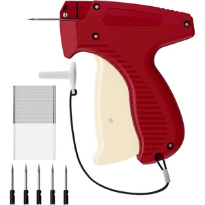 image:imageMr Pen Price Tagging Gun Hangtag Attacher with 1008 Barbs  2 Long Barbs Fasteners and 5 Needles Cream amp Navy Blue Retail Pricing Tag Gun for Stores Consignment Garage Yard SaleRed  White