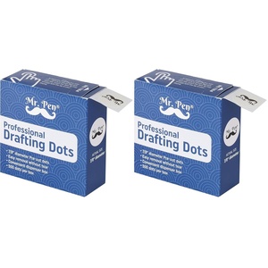 image:imageMr Pen Professional Drafting Dots 78 Diameter 500 Pieces  Easy Removal PreCut Drafting Art Tape Artist Masking Tape Architectural Supplies Stationary for Art and Drawing Paper78 inch diameter Pack of 2