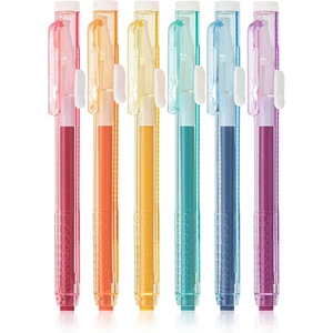 image:imageMr Pen Retractable Mechanical Eraser Pens 6 Pack Vintage Colors  LatexFree Precision Pencil Erasers for Artists Students Drawing Sketching amp DraftingVintage