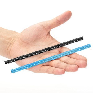 image:imageMr Pen Small Architectural Scale Ruler Aluminium 6 Inch 2 Pack  Black and Blue Pocket Size Ruler Triangle Ruler Metal Ruler Set Architect Scale Ruler for BlueprintsC Black  Blue