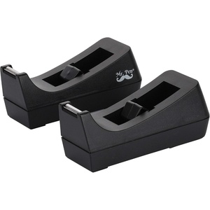 image:imageMr Pen Tape Dispenser Pack of 2 Tape Dispenser Desk Office Supplies  Desk Supplies Tape Holder Tape Dispensers Black Tape Dispenser Desktop Tape Dispenser Tape Desk Dispenser Organier