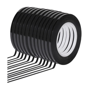 image:imageMr Pen Whiteboard Tape 8 Rolls 18 Inch 3mm Colorful  Thin Pinstripe Dry Erase Tape for Graphic Charts Grids Custom Whiteboard Lines Electrical Tape for OfficeBlack