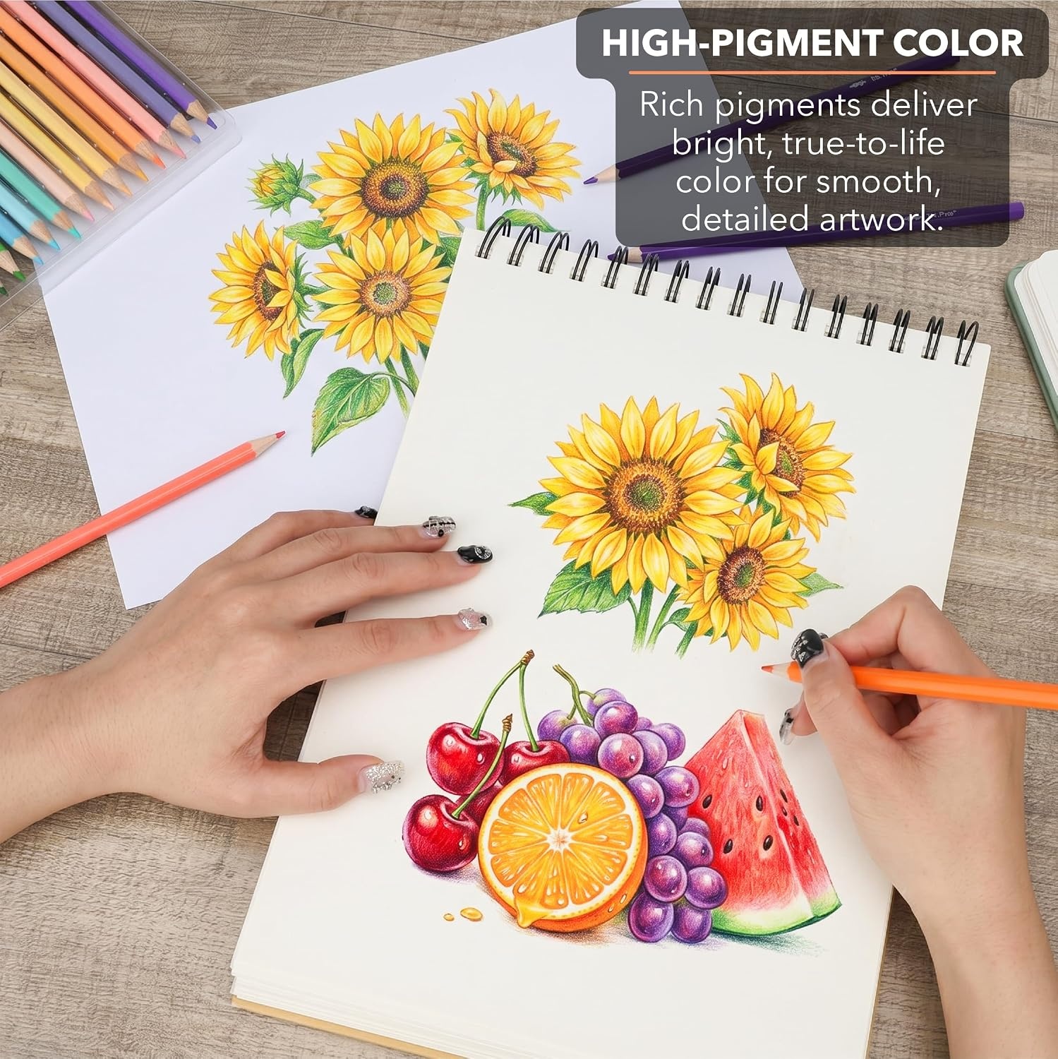 image:imageMr Pen Colored Pencils 144 Pack Color Pencil Set Color Pencils