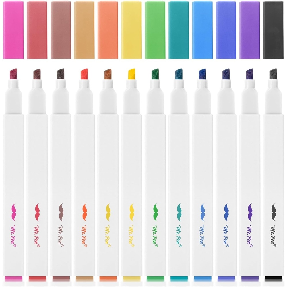 image:imageMr Pen Dry Erase Markers Chisel Tip 12 Pack Vibrant Colors  White Board Markers Dry Erase Chisel Tip Markers Whiteboard Markers Dry Erase Pens