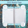 image:image2026 Planner Weekly and Monthly Calendar Planner for Women  Jan 2026  Dec 2026 Hardcover Planning Agenda book Spiral Bound Inner Pocket 63 x 85Marble Blue